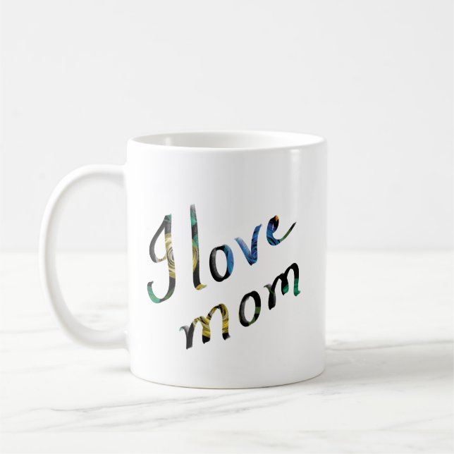 Taza De Café Amo a mamá (Izquierda)