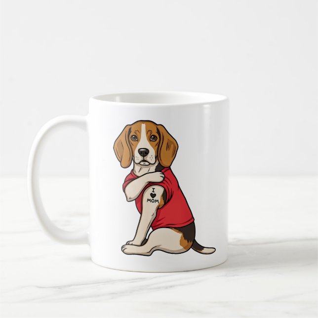 Taza De Café Amo a mamá (Izquierda)