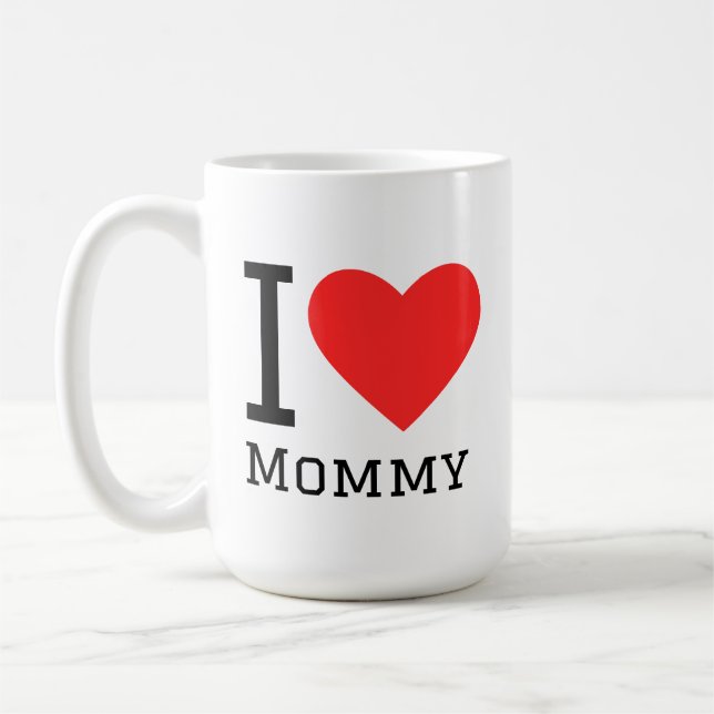 Taza De Café Amo a mamá (Izquierda)