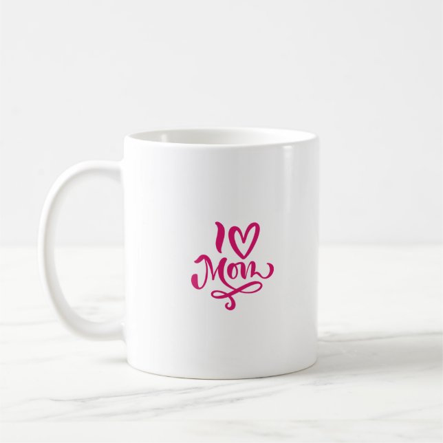 Taza De Café Amo A Mamá (Izquierda)