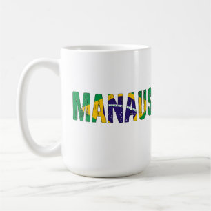 Taza De Café Amo a Manaus