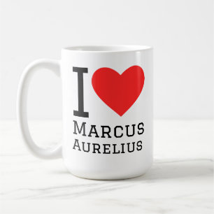 Taza De Café Amo a Marco Aurelio