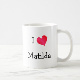 Taza De Café Amo a Matilda