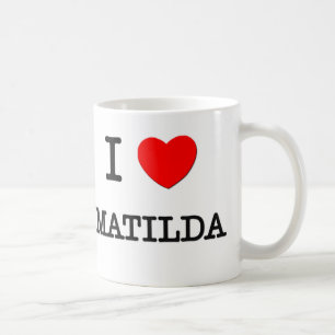 Taza De Café Amo a Matilda