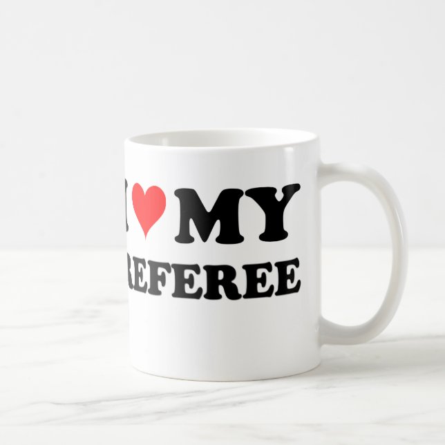 Taza De Café Amo a mi árbitro (Derecha)