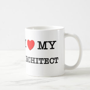 Taza De Café Amo a mi ARQUITECTO