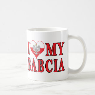 Taza De Café Amo a mi Babcia