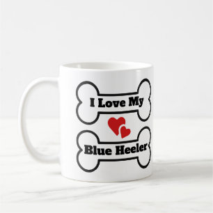 Taza De Café Amo a mi Blue Heeler