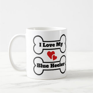Taza De Café Amo a mi Blue Heeler