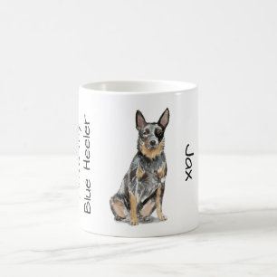 Taza De Café Amo a mi Blue Heeler