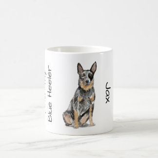 Taza De Café Amo a mi Blue Heeler