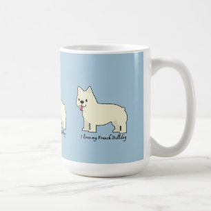 Taza De Café Amo a mi Bulldog Francés