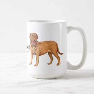 Taza De Café Amo a mi Dogue de Bordeaux