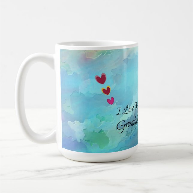 Taza De Café "Amo a mi dulce nieta" (Izquierda)
