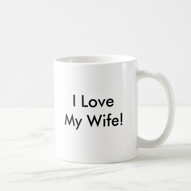 Taza De Café ¡Amo a mi esposa! (Derecha)