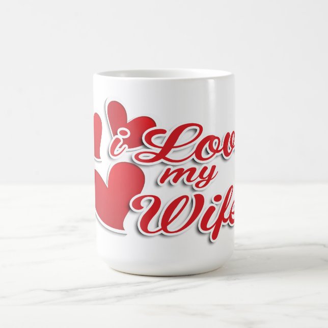 Taza De Café Amo a mi esposa (Centro)