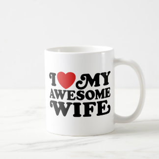 Taza De Café Amo A Mi Esposa Asombrosa