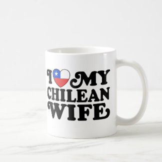 Taza De Café Amo a mi esposa chilena