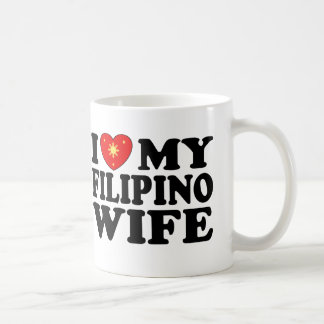 Taza De Café Amo a mi esposa filipina