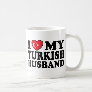 Taza De Café Amo a mi esposo turco