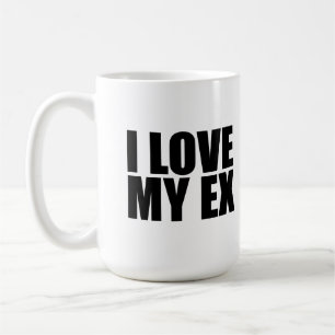 Taza De Café Amo a mi ex
