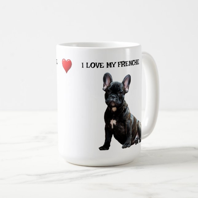 Taza De Café Amo a mi francesa (Anverso derecho)