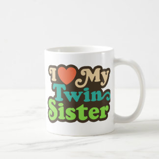 Taza De Café Amo a mi hermana gemela