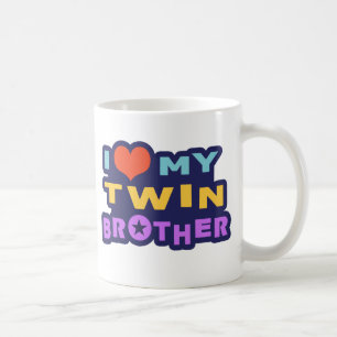 Taza De Café Amo a mi hermano gemelo