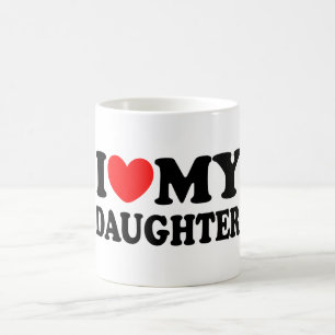 Taza De Café Amo a mi hija
