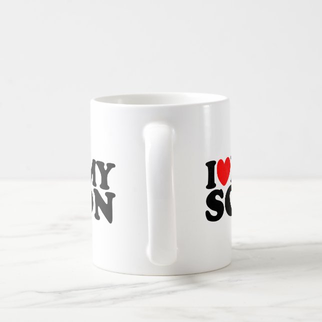 Taza De Café Amo a mi hijo (Mango)