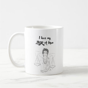 Taza De Café Amo a mi hombre libio
