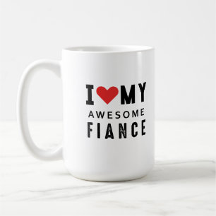 Taza De Café Amo a mi increíble prometida