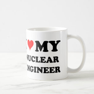 Taza De Café Amo a mi ingeniero nuclear