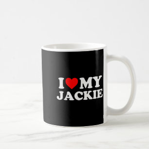 Taza De Café Amo a mi Jackie