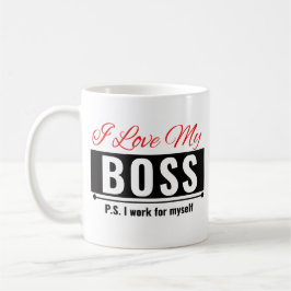 Taza De Café Amo a mi jefe