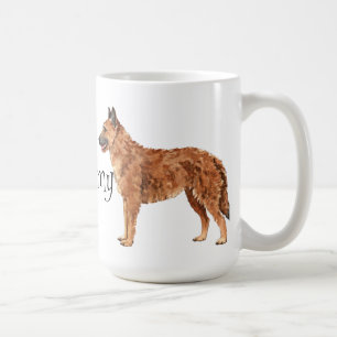 Taza De Café Amo a mi Laekenois belga