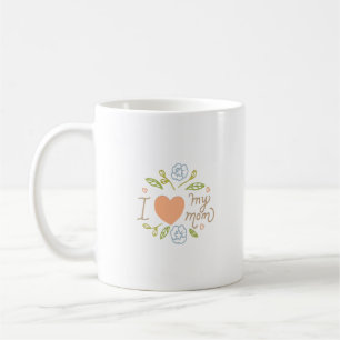 TAZA DE CAFÉ AMO A MI MAMÁ