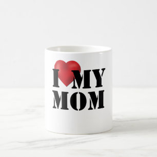 Taza De Café Amo a mi mamá