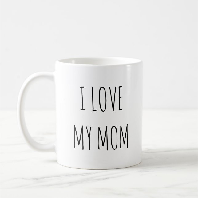 Taza De Café Amo a mi mamá (Izquierda)