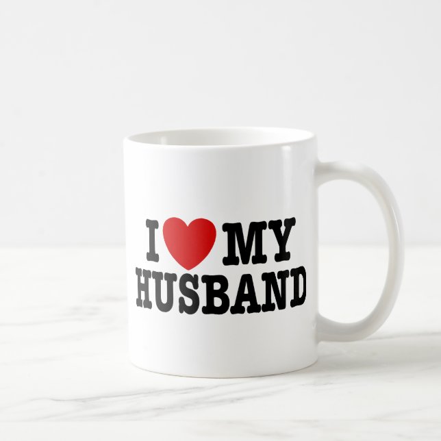 Taza De Café Amo a mi marido (Derecha)