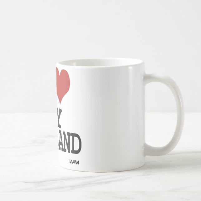 Taza De Café Amo a mi marido (Derecha)