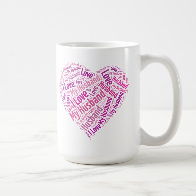 Taza De Café Amo a mi marido (Derecha)