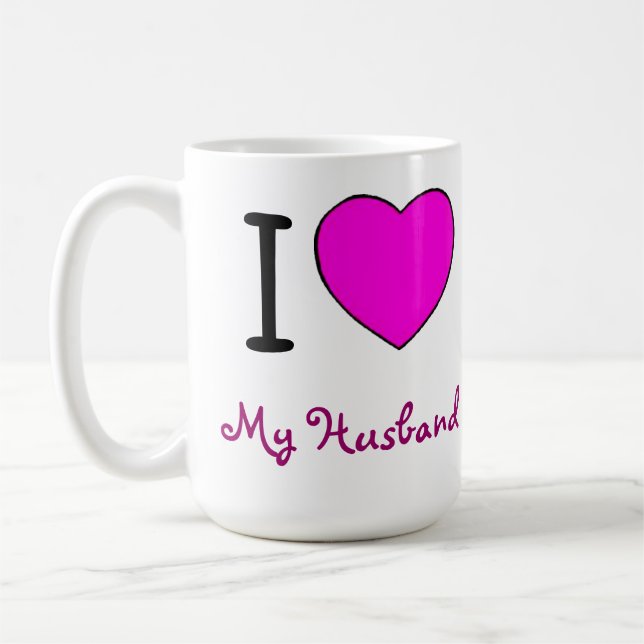 Taza De Café Amo a mi marido (Izquierda)