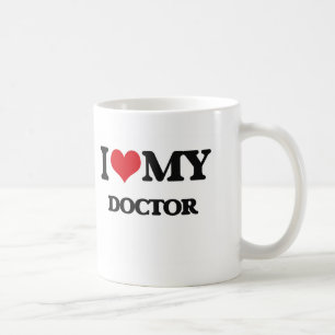 Taza De Café Amo a mi médico