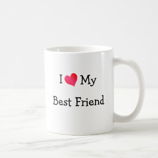 Taza De Café Amo A Mi Mejor Amigo