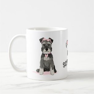 Taza De Café Amo a mi Mini Schnauzer