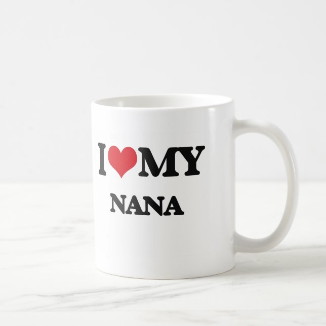 Taza De Café Amo a mi Nana (Derecha)