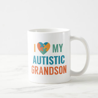 Taza De Café Amo a mi nieto autista