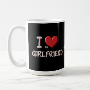 Taza De Café Amo a mi novia la forma perfecta de mostrar afecto