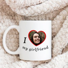 Taza De Café Amo a mi novia Novia Personalizado de foto